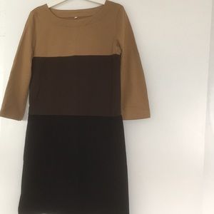 Muji block dress